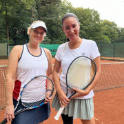 Astrid und Julia im Damen-Finale am 07.09.2022