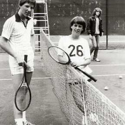 Gerd und Stephan. Hinten Jochen. 1981