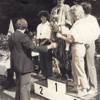 Utta wurde Damen-Clubmeisterin. 1984