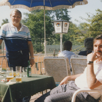 Friedhelm und Günther 1988