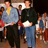 Junioren-Einzel CM 1989: Jörn und Uli