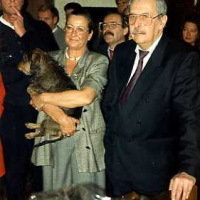 29.03.1992: Verabschiedung unseres langjährigen Clubwirts Günther und seiner Frau Kitty.