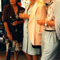 Beim ÖRAG-Cup 1992: Li, Doris und Wolfgang.
