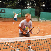 Sascha auf Platz 4 beim 1. Sommerferiencamp. 1992