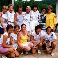 Die 2. Seniorinnen am 04.07.1993 zu Gast bei GW Wermelskirchen.