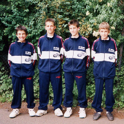1. Knaben 1996: Christoph, Christian, Stefan und Stefan.