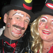 Dieter und Ingrid auf der Après-Zoch-Party 2005 im Clubhaus.