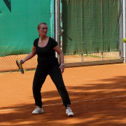 Barbara bei der Clubmeisterschaft 2010