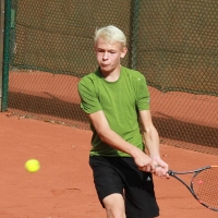 StM 2016 Jugend: Till (Tennisfreunde GW) wurde U14-Stadtmeister.