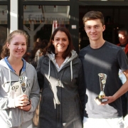StM 2016 Jugend: U18-Mixed-Stadtmeister Anna und Louis (TC GG Bensberg)